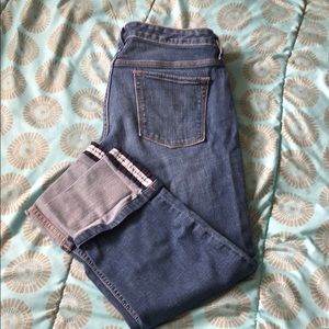 Banana republic cuffed capris